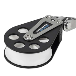 Schaefer 704-05 Series 7 Single Aluminum Block | Blackburn Marine Schaefer Hardware